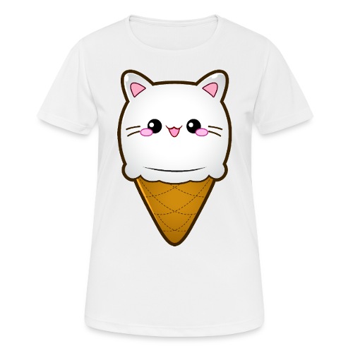 Ice Cream Cat Eiscreme Eis Katze Vanille Eiskugel