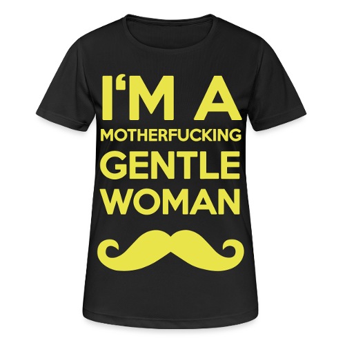 I'M A MOTHERFUCKING GENTLEWOMAN MOUSTACHE