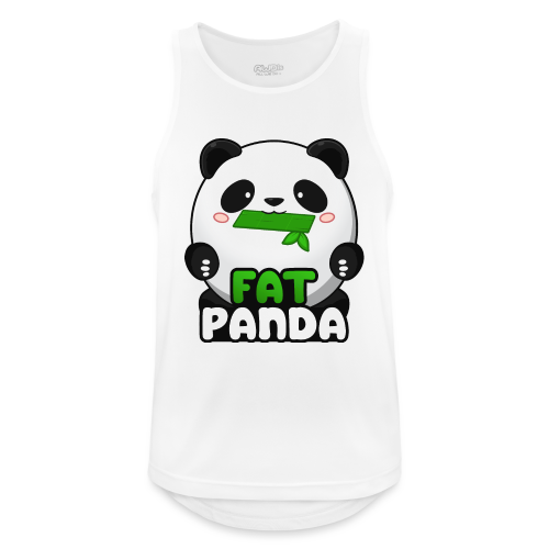 Fat Panda mit Bambus - Pandabär Cute Kawaii ^_^