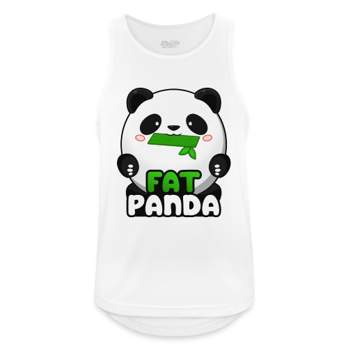 Fat Panda mit Bambus - PandabÃ¤r Cute Kawaii ^_^
