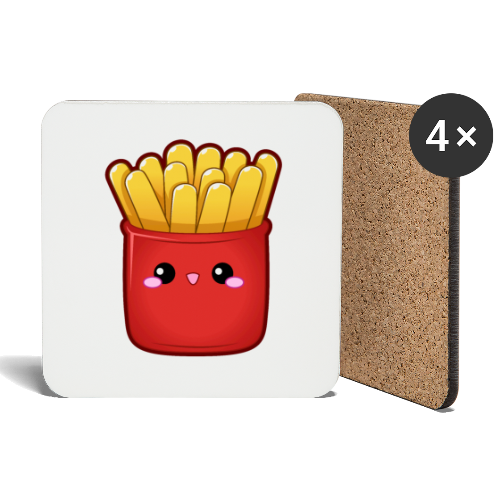 Pommes Fritten Frites Fast Food Gesicht Fries USA