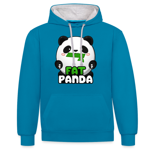 Fat Panda mit Bambus - Pandabär Cute Kawaii ^_^