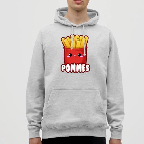 Pommes Fritten Frites Fast Food Emoticon Cute