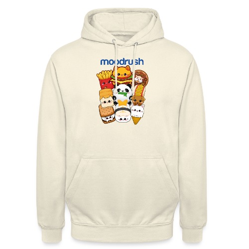 moodrush Logo Design Burger Pommes Toast Panda Ice