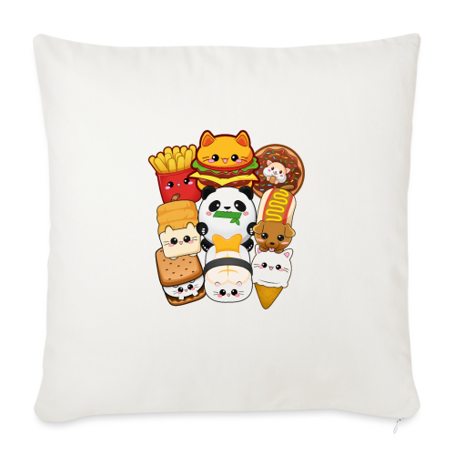 moodrush Design Kawaii Cat Fast Food Print
