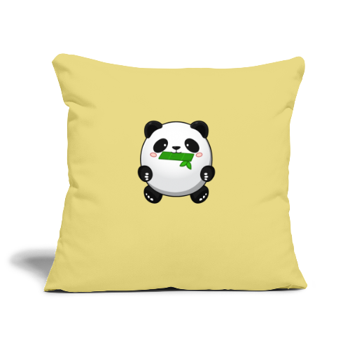 Fat Panda mit Bambus - Pandabär Cute Kawaii Bär