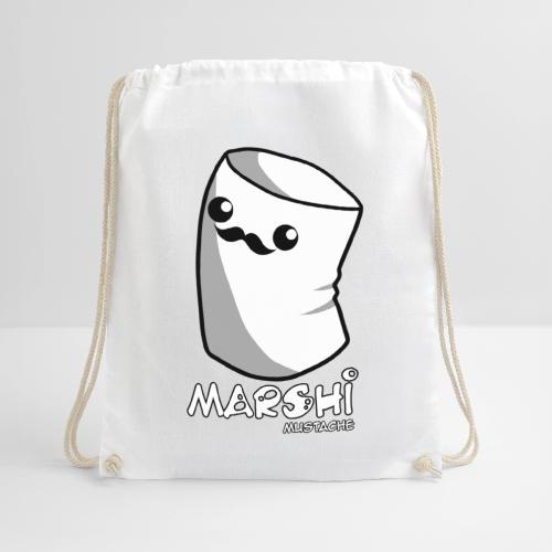 Marshi Mustache Marshmallow Bart