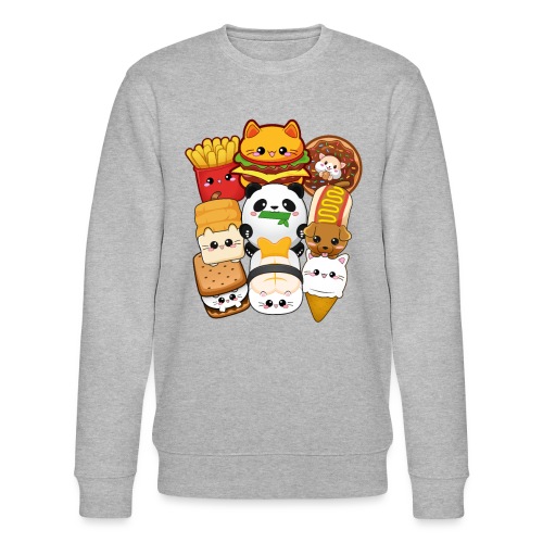 moodrush Design Kawaii Cat Fast Food Print