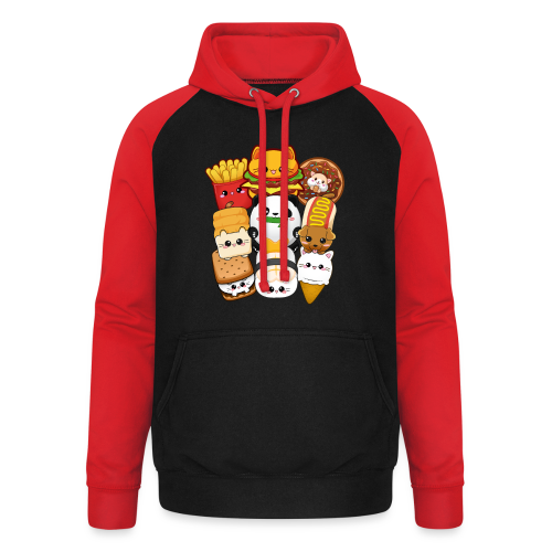 moodrush Design Kawaii Cat Fast Food Print