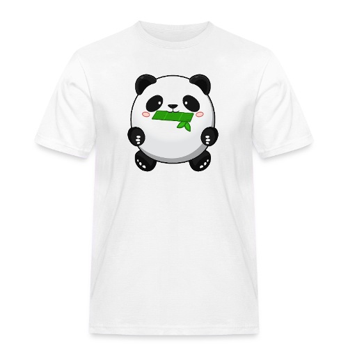 Fat Panda mit Bambus - PandabÃ€r Cute Kawaii BÃ€r
