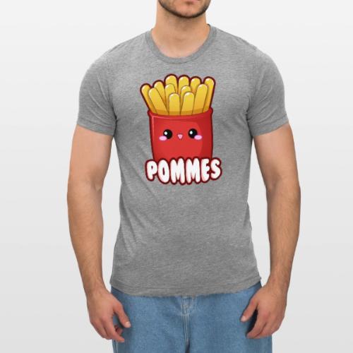 Pommes Fritten Frites Fast Food Emoticon Cute