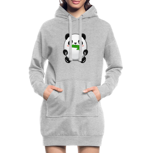Fat Panda mit Bambus - Pandabär Cute Kawaii Bär