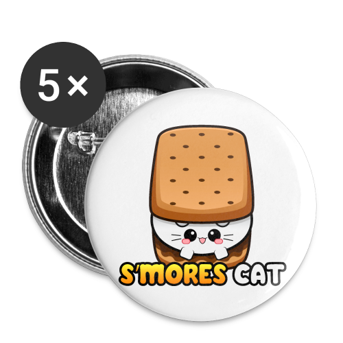 Smores Cat Katze S'mores Marshmallow Cookie Choco