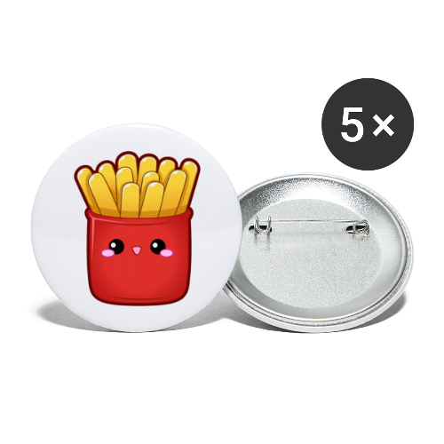 Pommes Fritten Frites Fast Food Gesicht Fries USA