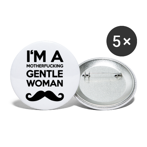 I'M A MOTHERFUCKING GENTLEWOMAN MOUSTACHE