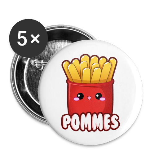 Pommes Fritten Frites Fast Food Emoticon Cute
