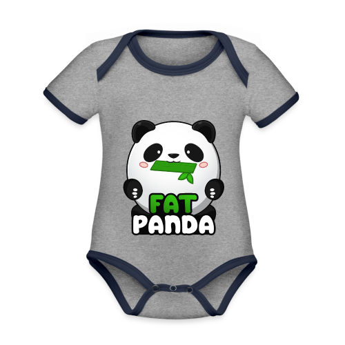 Fat Panda mit Bambus - Pandabär Cute Kawaii ^_^