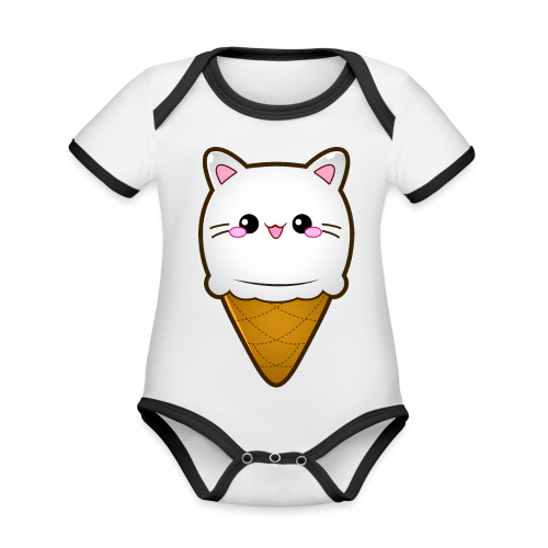 Ice Cream Cat Eiscreme Eis Katze Vanille Eiskugel