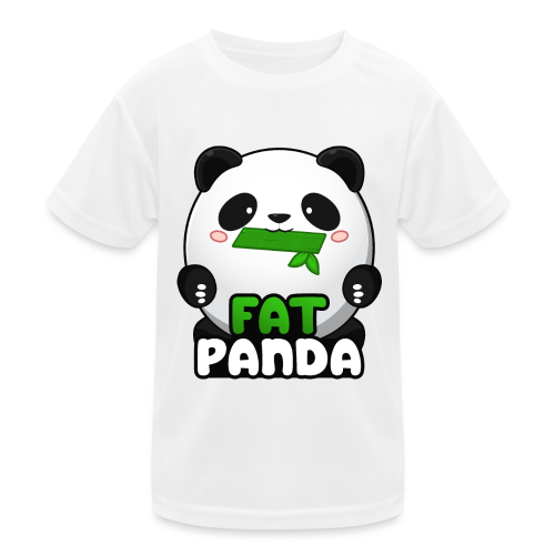 Fat Panda mit Bambus - Pandabär Cute Kawaii ^_^