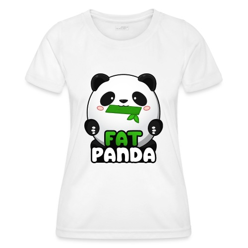 Fat Panda mit Bambus - Pandabär Cute Kawaii ^_^
