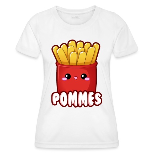 Pommes Fritten Frites Fast Food Emoticon Cute