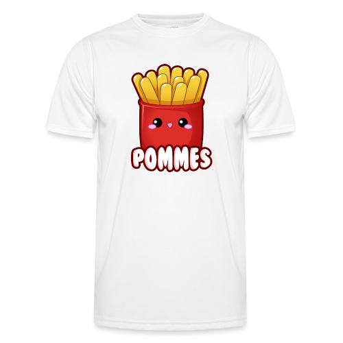 Pommes Fritten Frites Fast Food Emoticon Cute