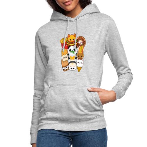 moodrush Design Kawaii Cat Fast Food Print
