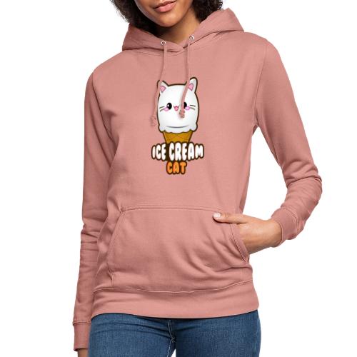 Ice Cream Cat Eiscreme Eis Katze Vanille Eiskugel