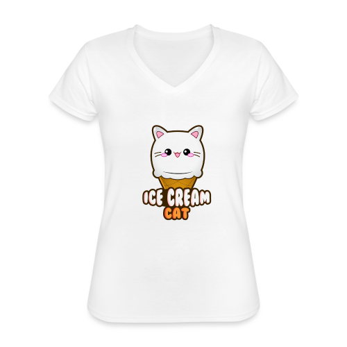Ice Cream Cat Eiscreme Eis Katze Vanille Eiskugel
