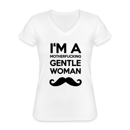 I'M A MOTHERFUCKING GENTLEWOMAN MOUSTACHE
