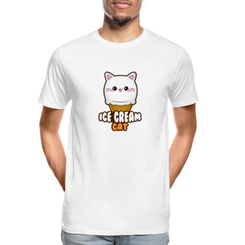 Ice Cream Cat Eiscreme Eis Katze Vanille Eiskugel