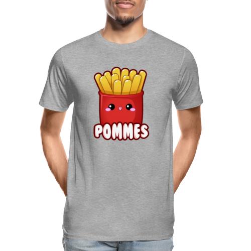 Pommes Fritten Frites Fast Food Emoticon Cute