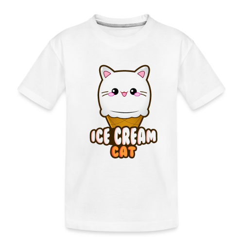 Ice Cream Cat Eiscreme Eis Katze Vanille Eiskugel