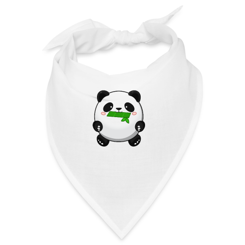 Fat Panda mit Bambus - Pandabär Cute Kawaii Bär