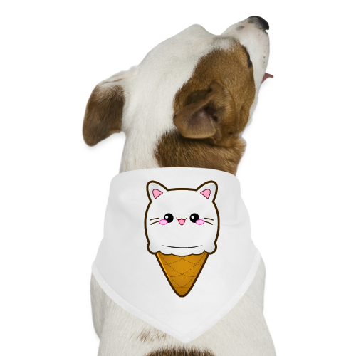 Ice Cream Cat Eiscreme Eis Katze Vanille Eiskugel