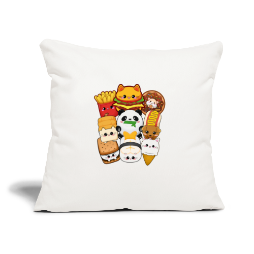 moodrush Design Kawaii Cat Fast Food Print
