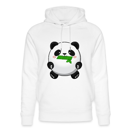 Fat Panda mit Bambus - Pandabär Cute Kawaii Bär