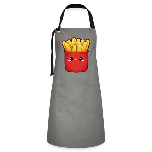 Pommes Fritten Frites Fast Food Gesicht Fries USA
