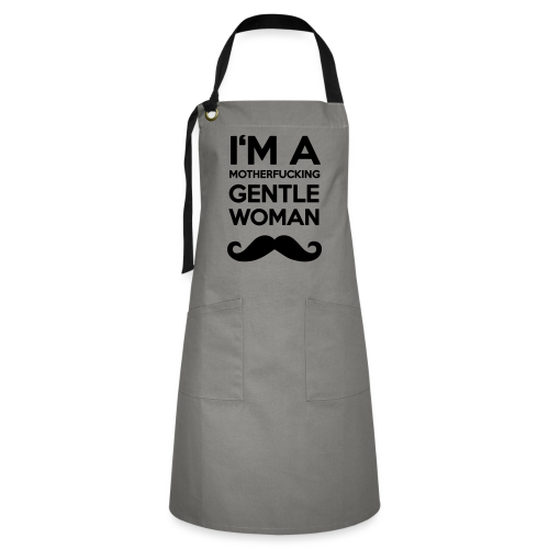 I'M A MOTHERFUCKING GENTLEWOMAN MOUSTACHE