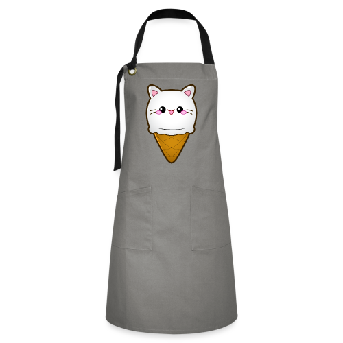 Ice Cream Cat Eiscreme Eis Katze Vanille Eiskugel