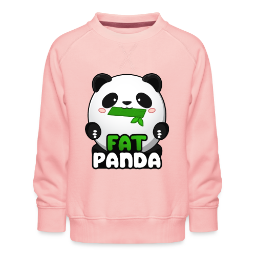 Fat Panda mit Bambus - Pandabär Cute Kawaii ^_^