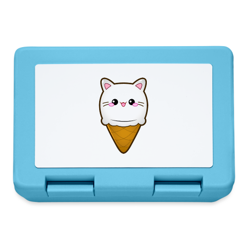 Ice Cream Cat Eiscreme Eis Katze Vanille Eiskugel