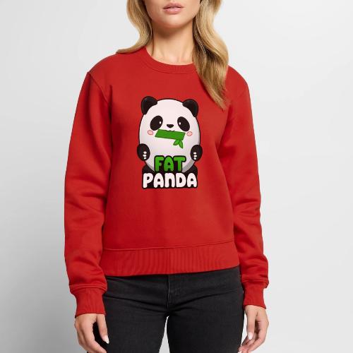 Fat Panda mit Bambus - Pandabär Cute Kawaii ^_^
