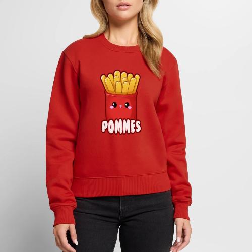 Pommes Fritten Frites Fast Food Emoticon Cute