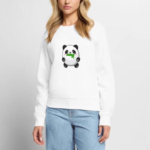 Fat Panda mit Bambus - Pandabär Cute Kawaii Bär