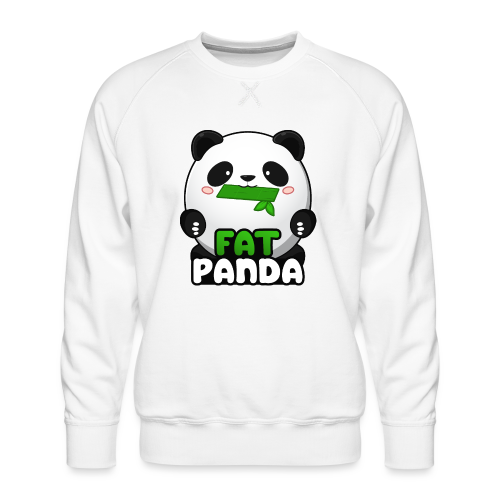 Fat Panda mit Bambus - Pandabär Cute Kawaii ^_^