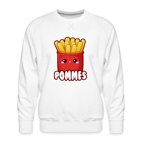 Pommes Fritten Frites Fast Food Emoticon Cute