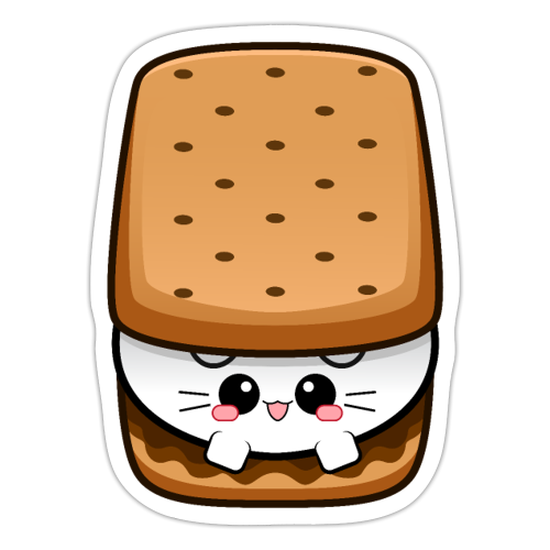 Smores Cat S'mores Marshmallow Cookie USA Katze