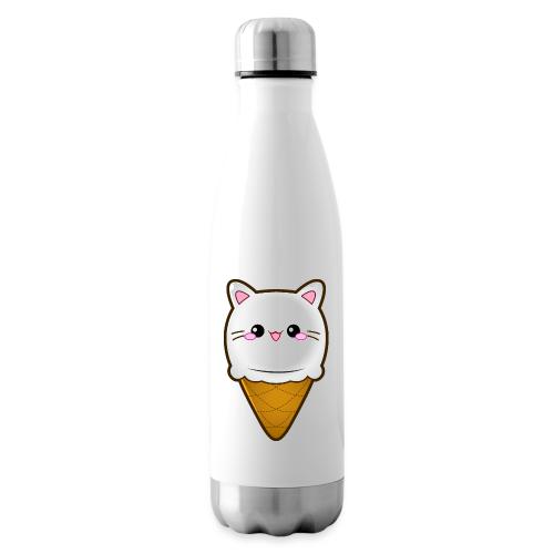 Ice Cream Cat Eiscreme Eis Katze Vanille Eiskugel