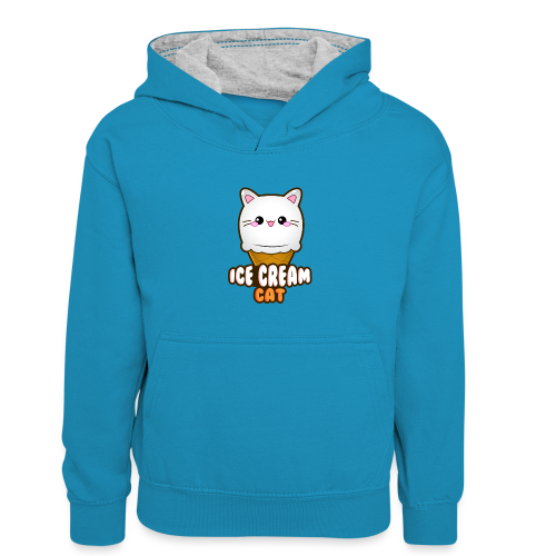 Ice Cream Cat Eiscreme Eis Katze Vanille Eiskugel